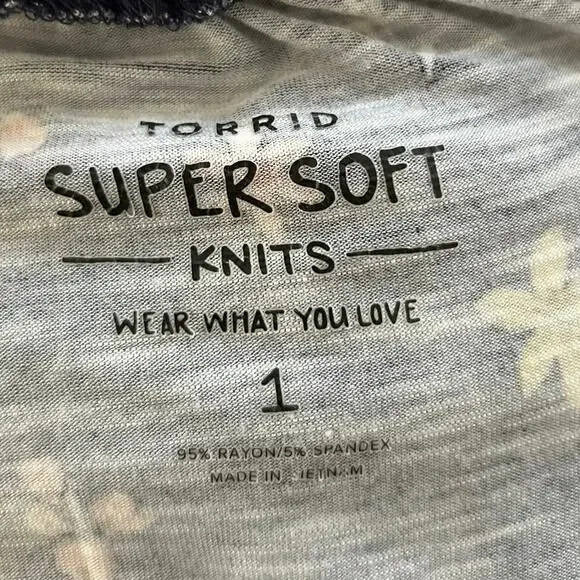 💗not for sale 💗sold💗Torrid Super Soft Knits Babydoll Tank Top Sleeveless Women - Picture 4 of 7